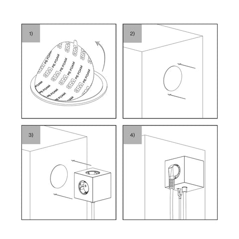 Square 1 / USB-C / 1,8 m