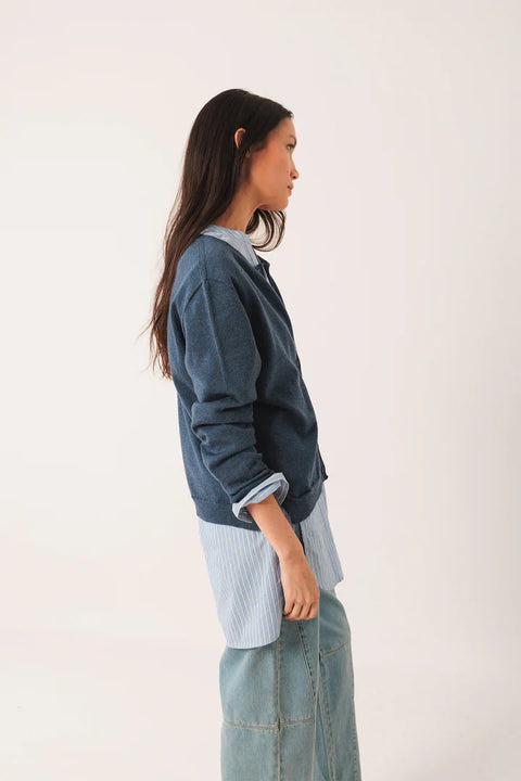 INDI&COLD Strickjacke aus 100% Merinowolle