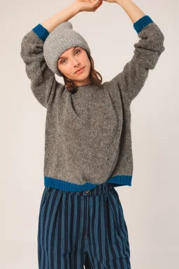 INDI&COLD Bicolor Knitted Sweater