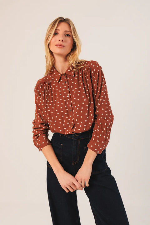 INDI&COLD Bluse Polka Dots