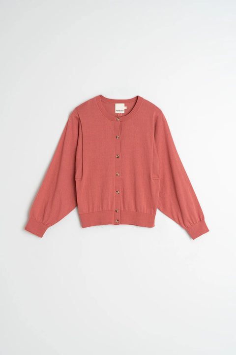 INDI&COLD Basic Cotton Jacket / Raspberry