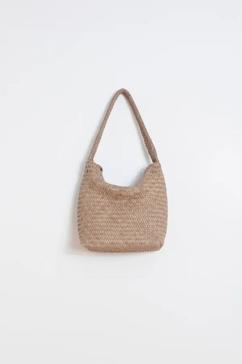 Ledertasche geflochten