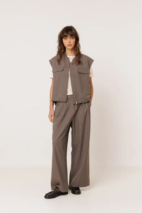 FW26 Puffy Hem Weste