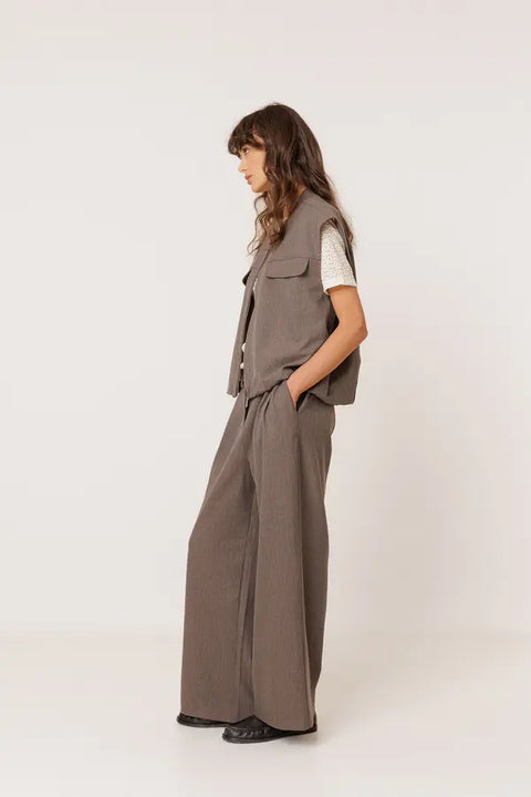 FW26 Puffy Hem Weste