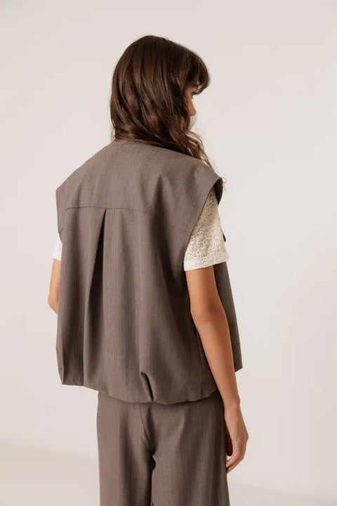 FW26 Puffy Hem Weste