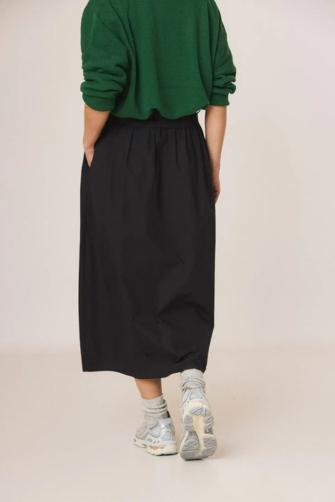 FW26 Popeline Midi Rock
