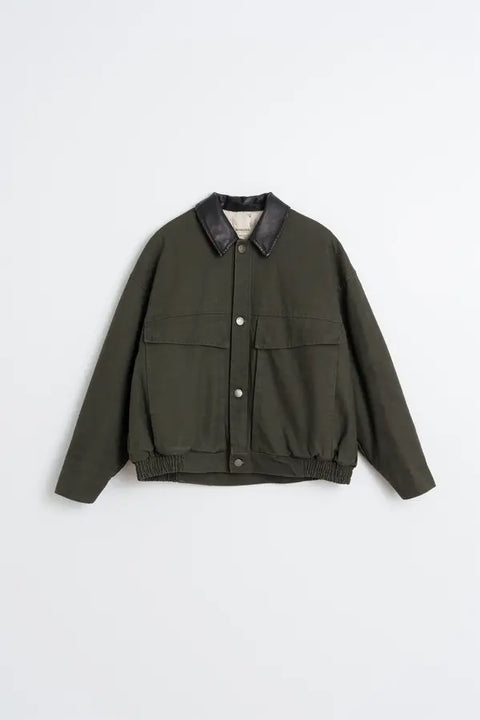 FW26 Kurze Baumwolljacke