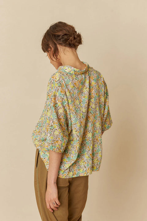 INDI & COLD Blumenbluse