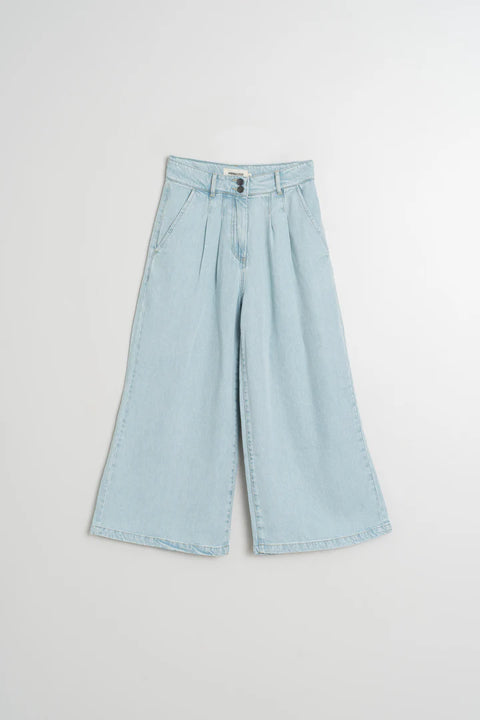 INDI&COLD Denim-Effect Pants