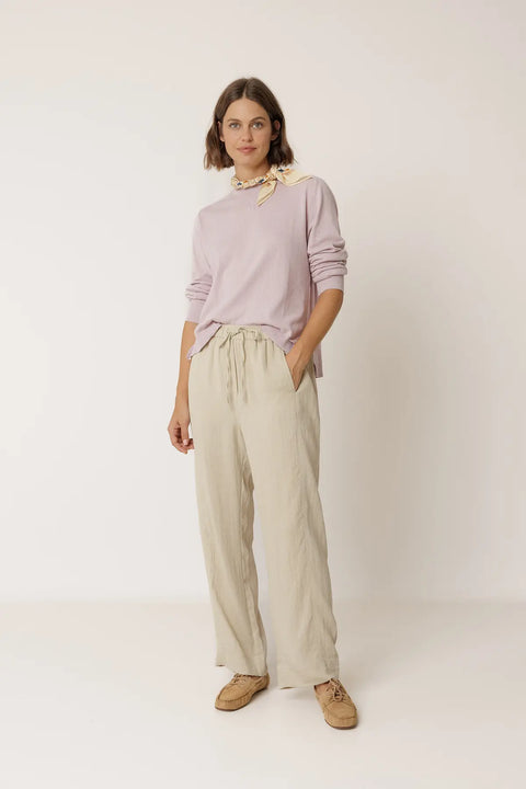 SS26 Tuch mit Blockprint